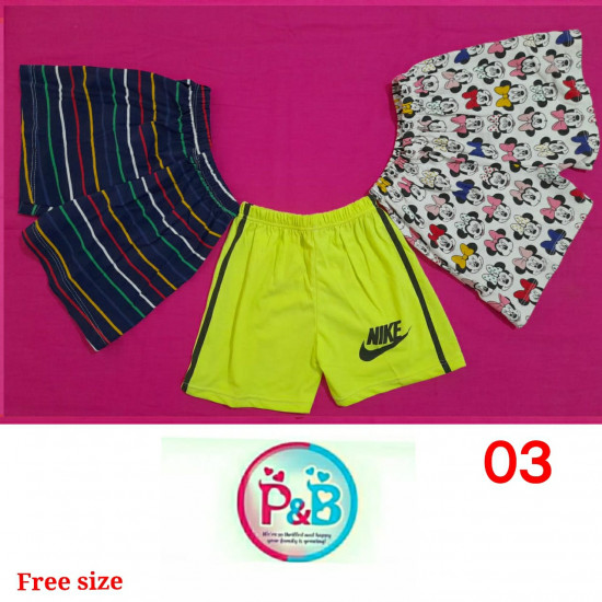 SHORT KNITTED (3PCS)